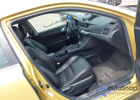 2011 Lexus Ct 200H Premium из США, поврежденный, VIN JTHKD5BH5B2007769